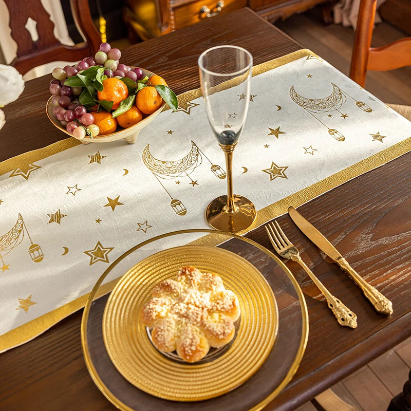 Ramadan Kareem Tablecloth – Eid Mubarak Party Table Decoration (2026).