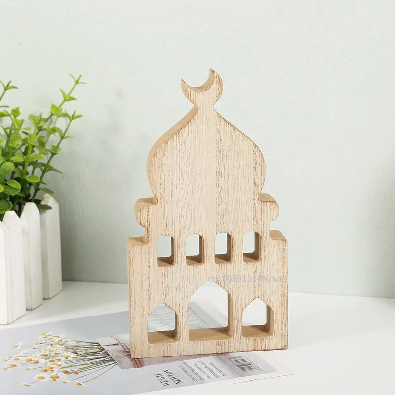 Ramadan 2026 Decoration Wooden Ornament