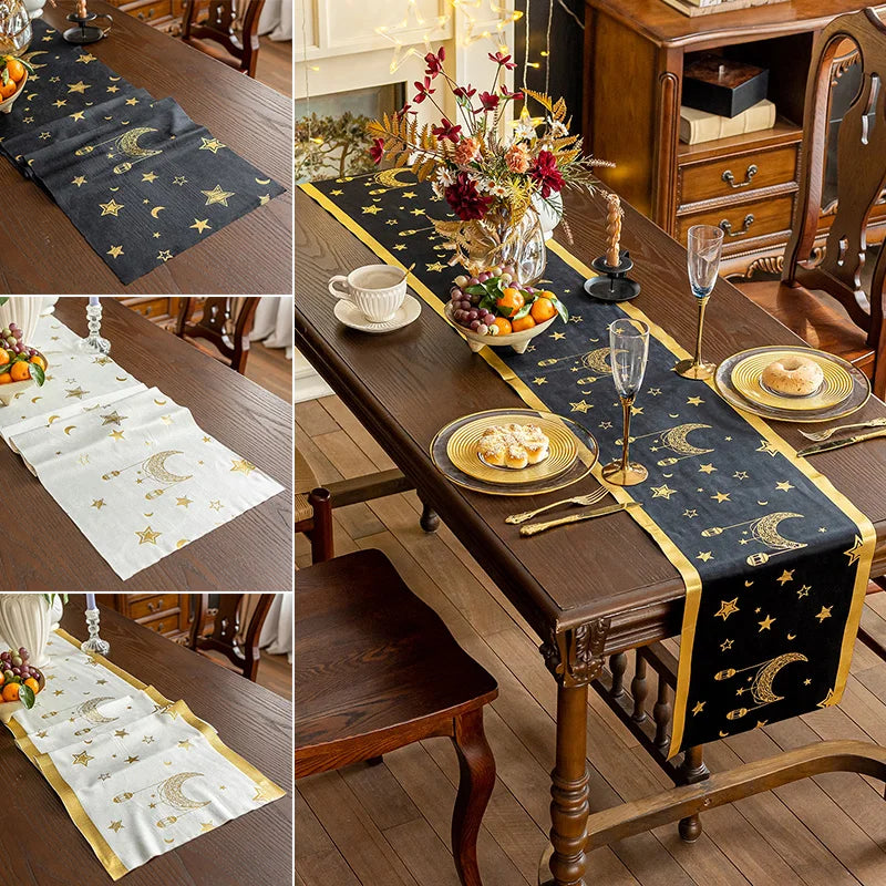 Ramadan Kareem Tablecloth – Eid Mubarak Party Table Decoration (2026).