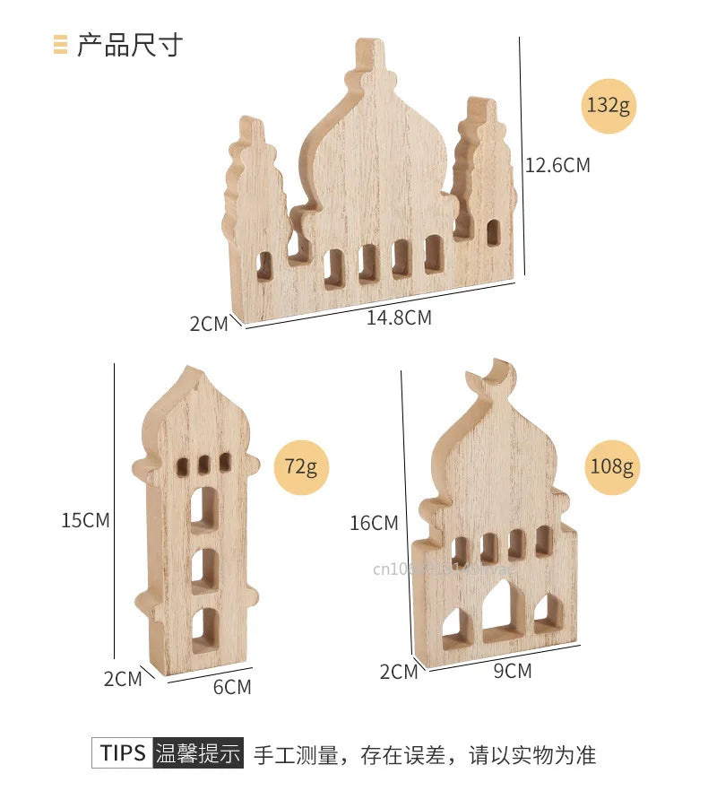 Ramadan 2026 Decoration Wooden Ornament