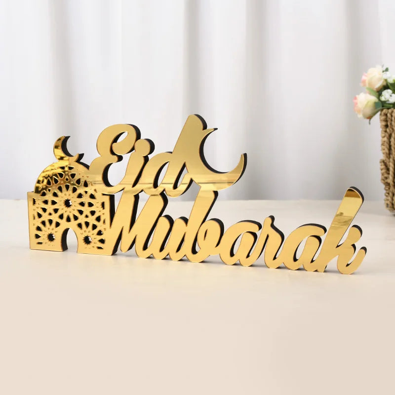 Ramadan Mubarak Acrylic Ornament 2026 -Decoration for Home.