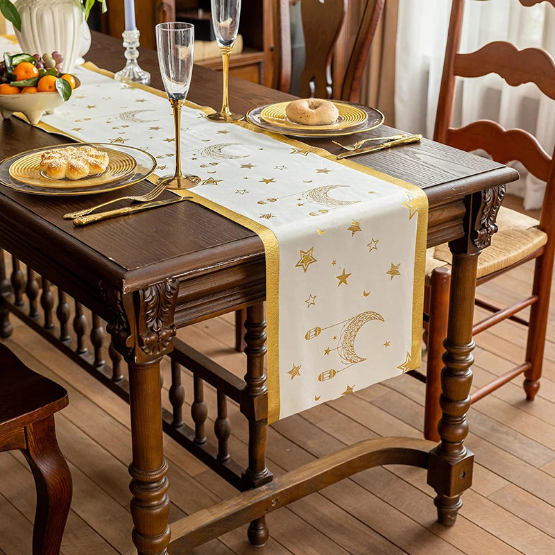 Ramadan Kareem Tablecloth – Eid Mubarak Party Table Decoration (2026).