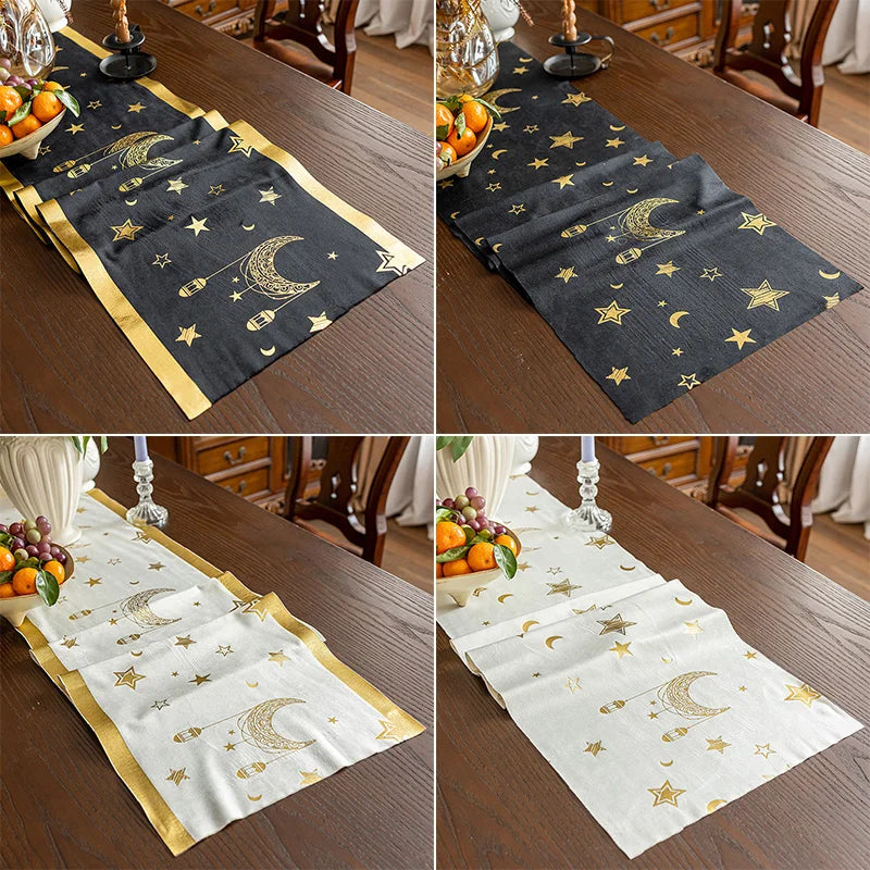 Ramadan Kareem Tablecloth – Eid Mubarak Party Table Decoration (2026).